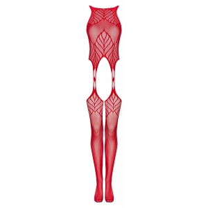 Catsuit Obsessive N122 Rosu XL-2XL