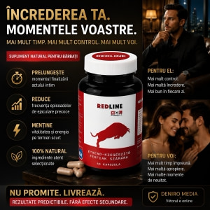 RedLine 60 Capsule cu Extracte Pentru Bărbați