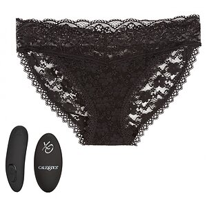 Remote Control Lace Panty Set Negru S-M S-M