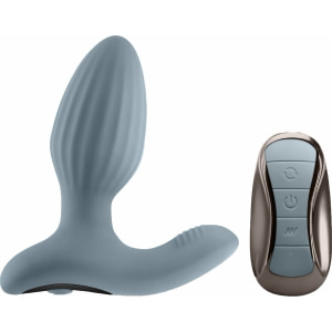 Renegade Summit Gray – Plug Anal Rotativ 3+9, Reîncărcabil Gri pe Denysa.ro