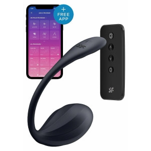Ribbed Petal Satisfyer — 12 Programe, silicon Moale, Impermeabil Negru Ribbed Petal Satisfyer — 12 Programe, silicon Moale, Impermeabil Negru pe Denysa.ro