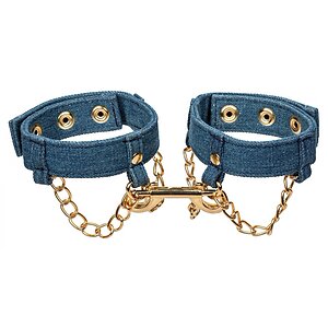 Ride Em Denim Ankle Cuffs Albastru pe Denysa.ro