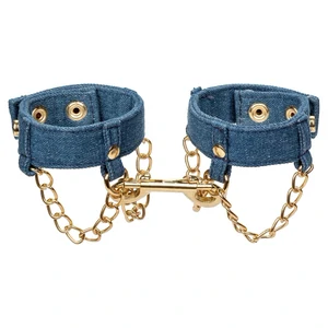 Ride Em Denim Wrist Cuffs Albastru pe Denysa.ro