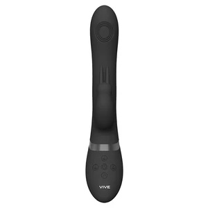 Rini Pulse Wave And Vibrating Dubla Actiune Negru
