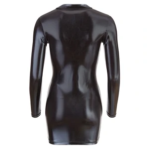 Rochie Cottelli Collection Latex Mini Dress Negru XL