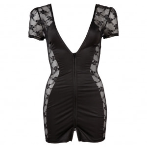 Rochie Sexy Dantela Cu Fermoar Dublu