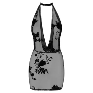 Rochie Erotică Noir Handmade Negru Rochie Erotică Noir Handmade Negru pe Denysa.ro