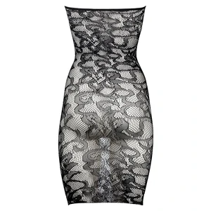 Rochie Le Desir Star Rhinestone Fun Negru XL-2XL