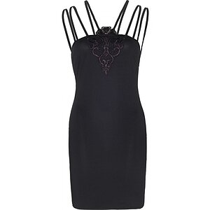 Rochie Leg Avenue Felicia Negru pe Denysa.ro