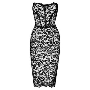 Rochie Noir Handmade Brenda Negru pe Denysa.ro