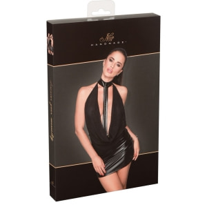 Rochie Noir Handmade Leia Negru L