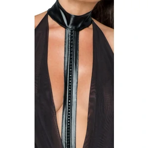 Rochie Noir Handmade Leia Negru S