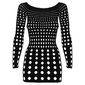 Rochie Obsessive Rocker Negru pe Denysa.ro