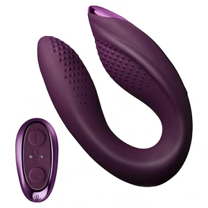 Jucarie Sexuala Pentru Cuplu Cu Telecomanda Vibrator Pentru Stimulare Interna Si Externa