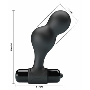Rogue Wave Stimulator Pentru Prostată 10 Moduri Vibrații Negru