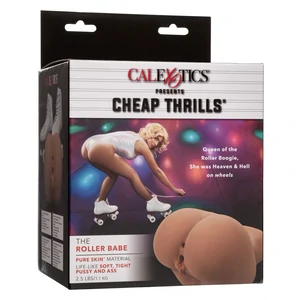 Roller Babe: Masturbator Dual TPE, Ton Caramel