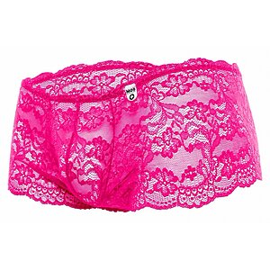 Rose Lace Boy Short Roz pe Denysa.ro