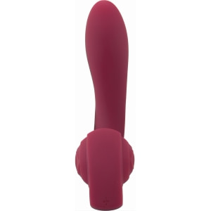 Rosenrot Vibrator Flexibil, 2 Motoare, 10 Moduri Roșu