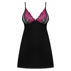 Chemise Obsessive Rosenty Negru M-L