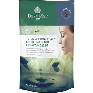 Sare de baie cu eucalipt si mentol Dermasel 400g