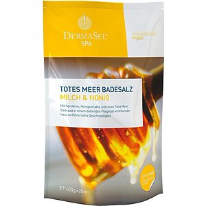 Sare de baie cu Lapte si Miere Dermasel 400g