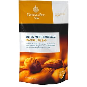 Sare de baie cu ulei de migdale Dermasel 400g