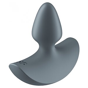 Satisfyer Absolute Beginners 1 — Plug Anal 12 Vibrații USB Gri pe Denysa.ro