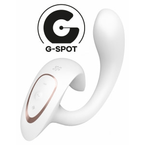 Satisfyer G For Goddess 1 12 Programe Reîncărcabil Alb pe Denysa.ro