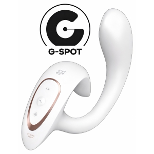 Satisfyer G For Goddess 1 12 Programe Reîncărcabil Alb pe Denysa.ro