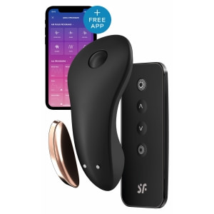 Satisfyer Little Panty Secret Negru pe Denysa.ro