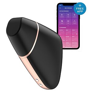 Satisfyer Love Triangle Negru pe Denysa.ro