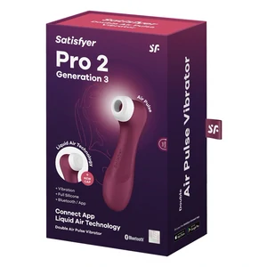 Satisfyer Pro 2 Generation 3 Air Pulse Roșu