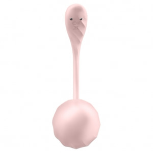 Satisfyer Ribbed Petal Rose 12 Moduri Flexibil IPX7 Roz