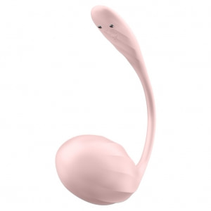 Satisfyer Ribbed Petal Rose 12 Moduri Flexibil IPX7 Roz