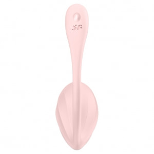 Satisfyer Ribbed Petal Rose 12 Moduri Flexibil IPX7 Roz