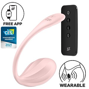 Satisfyer Ribbed Petal Rose 12 Moduri Flexibil IPX7 Roz pe Denysa.ro