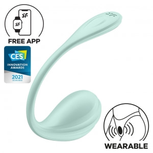 Satisfyer Smooth Petal Connect 12 Moduri App Control Verde