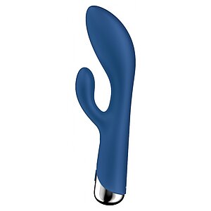 Satisfyer Spinning Rabbit 1 Albastru pe Denysa.ro