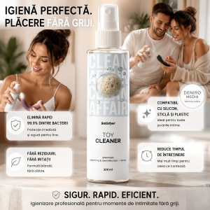 Satisfyer Spray Igienizant 300 ml — curățare Rapidă