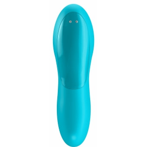 Satisfyer Teaser Finger Vibrator Blue Albastru