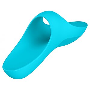 Satisfyer Teaser Finger Vibrator Blue Albastru pe Denysa.ro