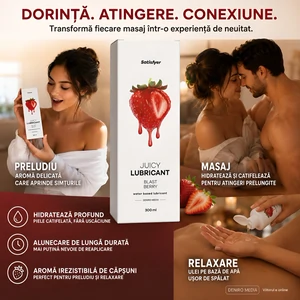 Satisfyer Ulei Masaj Căpșuni 250ml