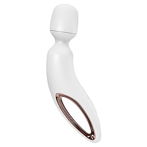 Satisfyer Wand-erland — 50 Programe, IPX7, Reîncărcabil Alb pe Denysa.ro