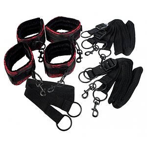 Scandal Bed Restraints Negru pe Denysa.ro