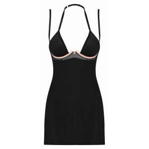 Chemise Obsessive Selinne Negru XL-2XL