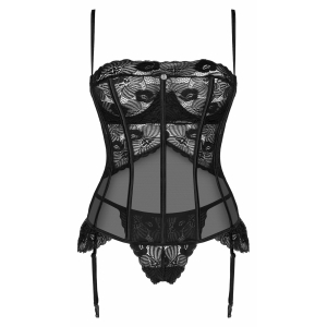 Corset Obsessive Serena Love Negru XS-S