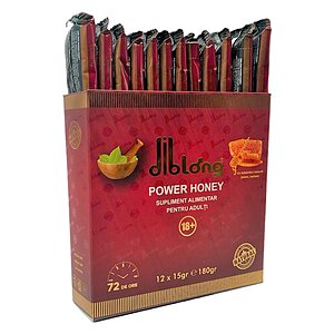 Pastile De Potenta Set 12 x Miere Afrodisiaca Diblong 15g