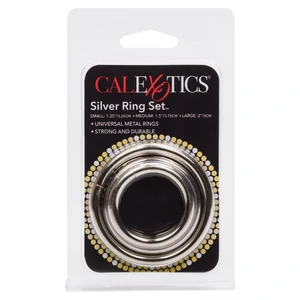 Set 3 Inele Penis Silver Ring Argintiu