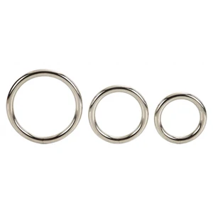 Set 3 Inele Penis Silver Ring Argintiu