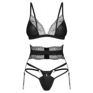 Set 3 Piese Obsessive Lobellis Negru Set 3 Piese Obsessive Lobellis Negru pe Denysa.ro